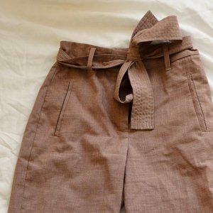 Wilfred Brown Ankle Cropped Pants